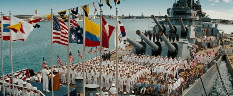 Cena do filme "Battleship A Batalha dos Mares" | Divulgação