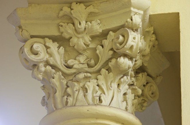 Detalhe da arquitetura eclética do D. Pedro II | 