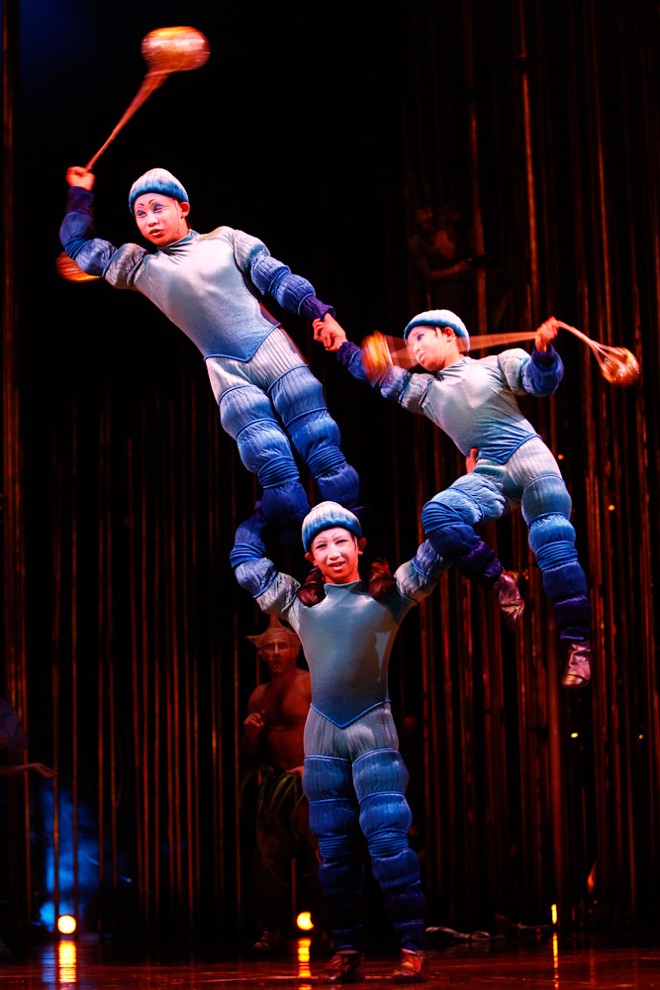 Ensaio do espetáculo Varekai | 