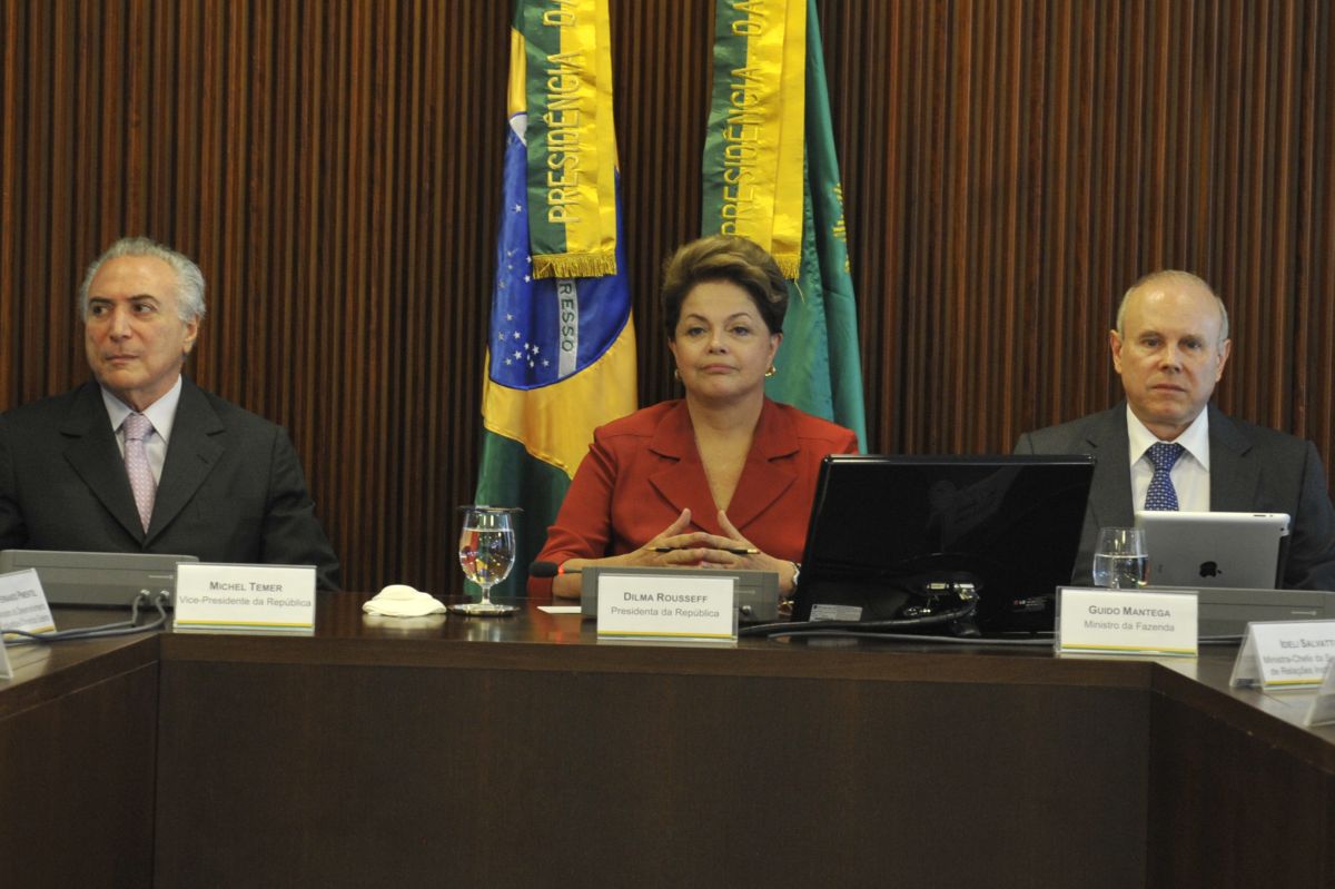 A reunião entre Dilma e os governadores, para o anúncio dos recursos, aconteceu em Brasília | Antônio Cruz/ABr