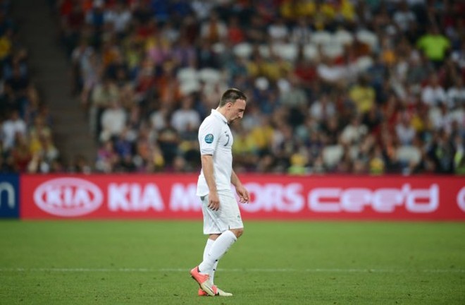 O meio-campista francês Frank Ribery foi o destaque em sua seleção |