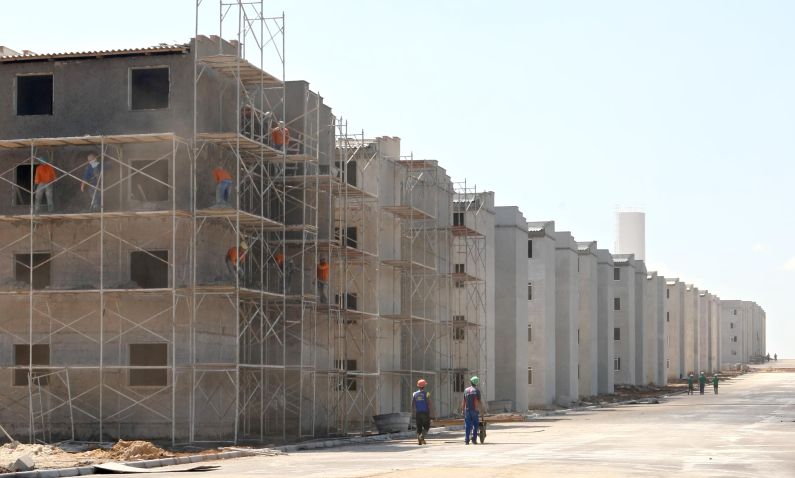 Em Curitiba, a construção de 1.411 casas do programa no Parque Iguaçu, no bairro Ganchinho, teve entrega protelada | Aniele Nascimento/ Gazeta do Povo