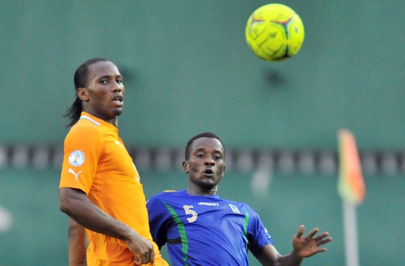 Costa do Marfim, de Drogba, venceu a Tanzânia por 2 a 0 | AFP