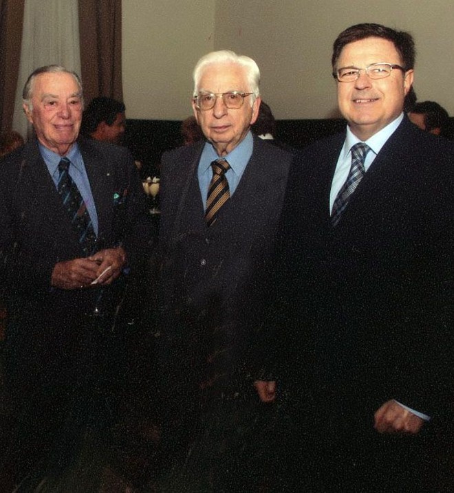 Newton Carneiro Jr., Ário Dergint e Henrique Lenz César Filho |