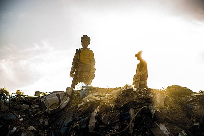 No cenário, não há lixo orgânico para não contaminar o ambiente |