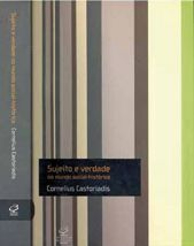 Sujeito e Verdade no Mundo Social-Histórico (Record) Cornelius Castoriadis -Reúne parte da publicação dos seminários de Cornelius Castoriadis na École des Hautes Études en Sciences Sociales, no ano letivo de 1986-1987. Segundo os livreiros, é bastante solicitado por estudantes de Ciências Sociais. Apesar de o volume existir em livrarias (R$ 70, em média), o preço nos sebos é semelhante, ou até um pouco menor. Porém, dificilmente é possível pagar menos de R$ 40 |