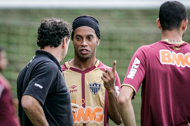 Ronaldinho vai estrear pelo Atlético-MG diante do Palmeiras | Bruno Cantini / Flickr Atlético-MG