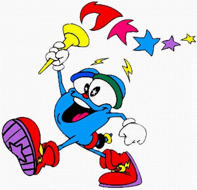 Izzy, de Atlanta 1996, foi o mascote menos popular dos Jogos.O nome do ser de aparência indefinida vem de 