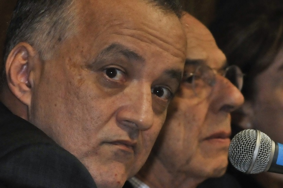 O empresário envolvido com a exploração de jogos ilegais Carlos Augusto Ramos, o Carlinhos Cachoeira durante depoimento na Comissão Parlamentar Mista de Inquérito que investiga a rede de influência do contraventor | Antônio Cruz/ABr