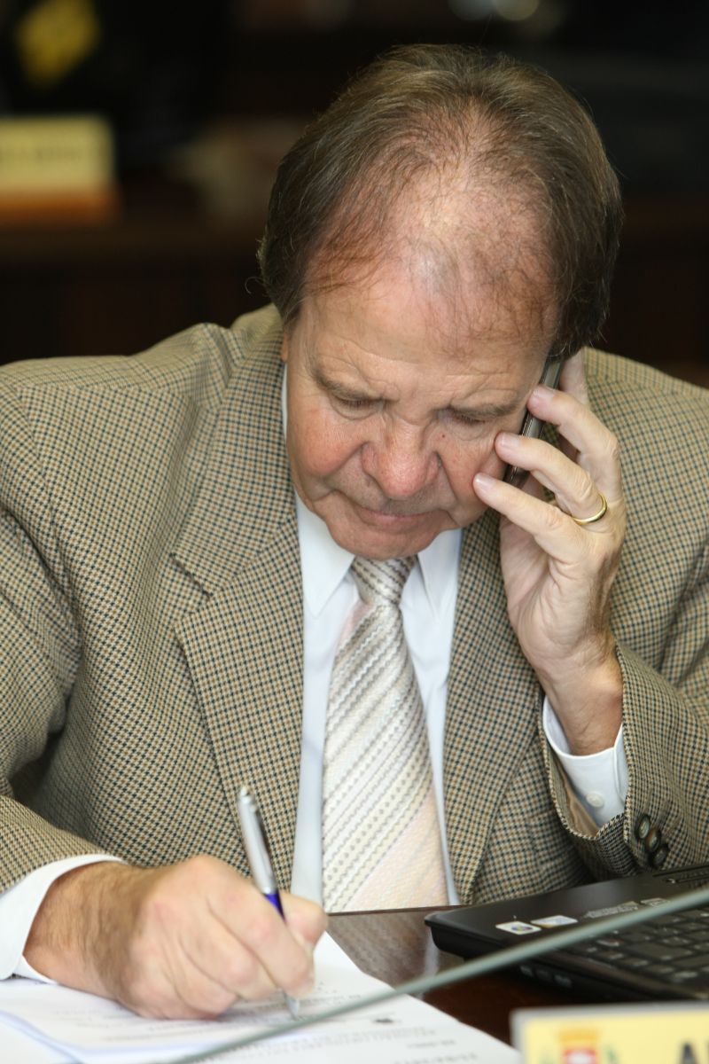 Algaci Tulio: "Chega de política" | Aniele Nascimento/ Gazeta do Povo