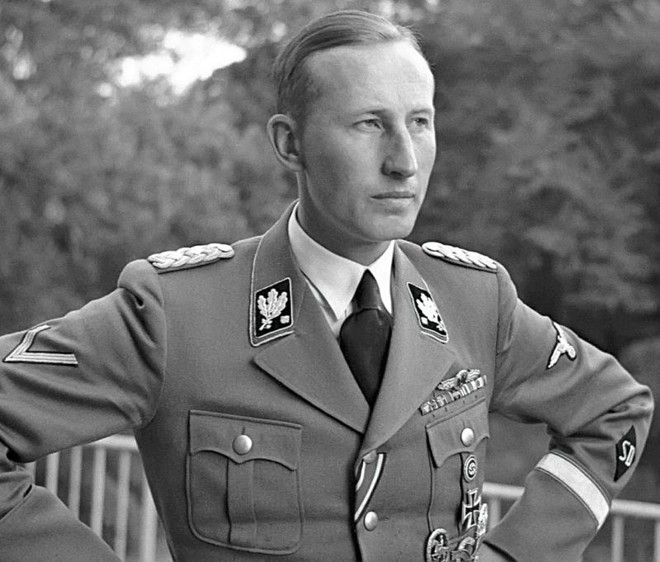 O general nazista Reinhard Heydrich era conhecido como a