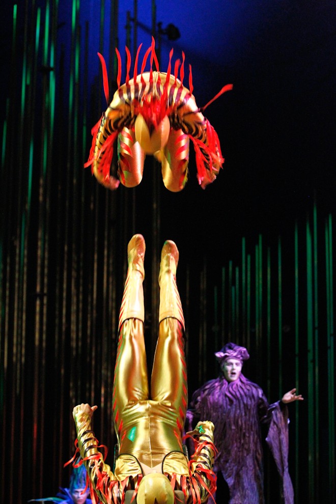 Ensaio do espetáculo Varekai | 