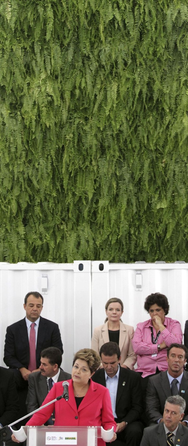 Dilma Rousseff discursa na abertura do Pavilhão Brasil durante a Conferência Rio+20 | 