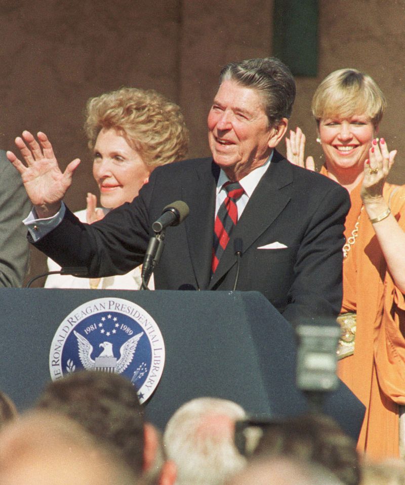 Republicano Reagan era um grande gastador de recursos | Lee Celano/Reuters