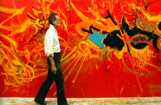 Georges Mathieu foi um dos pintores franceses mais famosos do mundo nas décadas de 60 e 70 | Divulgação