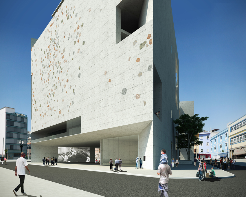 Projeto arquitetônico do Memorial da Democracia, do Instituto Lula | Reprodução/Instituto Lula