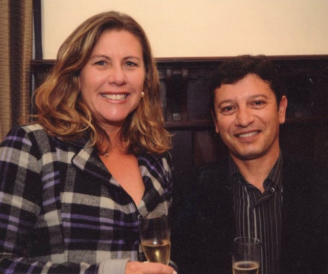 Marcia Marcelino e Carlos Alberto Lisboa |