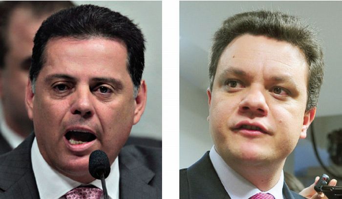 Marconi Perillo (PSDB), governador de Goiás e Odair Cunha (PT-MG), relator da CPI do Cachoeira | Ueslei Marcelino/Reuters e Saulo Cruz/Ag. Câmara