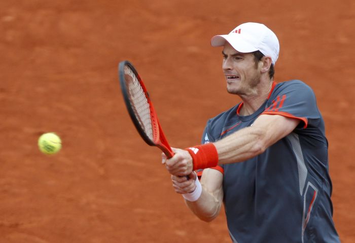 Andy Murray levou um susto, mas virou para cima de Richard Gasquet no saibro parisiense | Regis Duvignau/Reuters