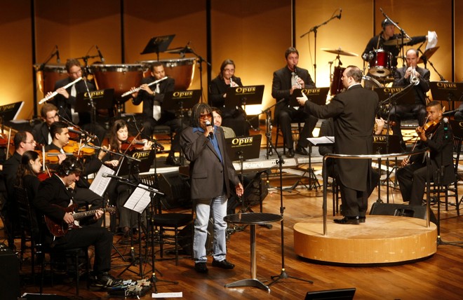 A orquestra apresentou peças populares da música erudita |