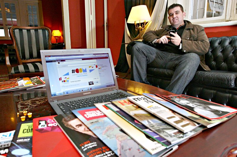 Sandro Rodrigues, do Centro Europeu, é o idealizador do evento | Felipe Rosa/ Gazeta do Povo