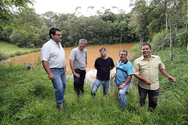 Gilmar Reinert, Jorge Grando e Albino Silva (foto) e mais Antônio Grando e Valdir Lopes foram mortos com tiros na cabeça | Aniele Nascimento/Gazeta do Povo
