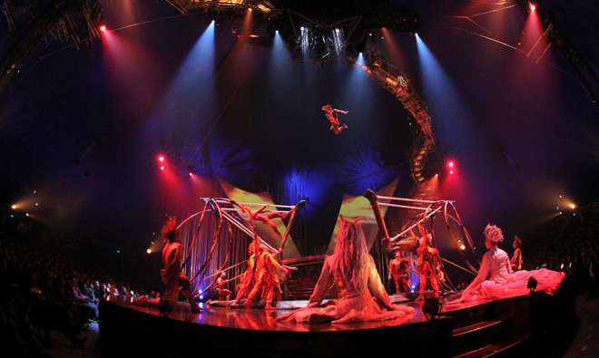 Ensaio do espetáculo Varekai | 