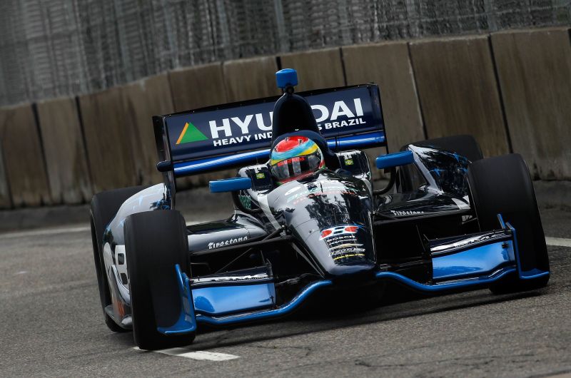 Rubens Barrichello largará apenas em 20º em Detroit | AFP