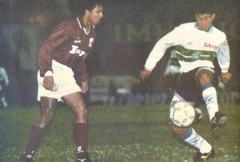 O então garotinho Alex ajudou a construir a goleada coxa-branca | Arquivo/ Gazeta do Povo