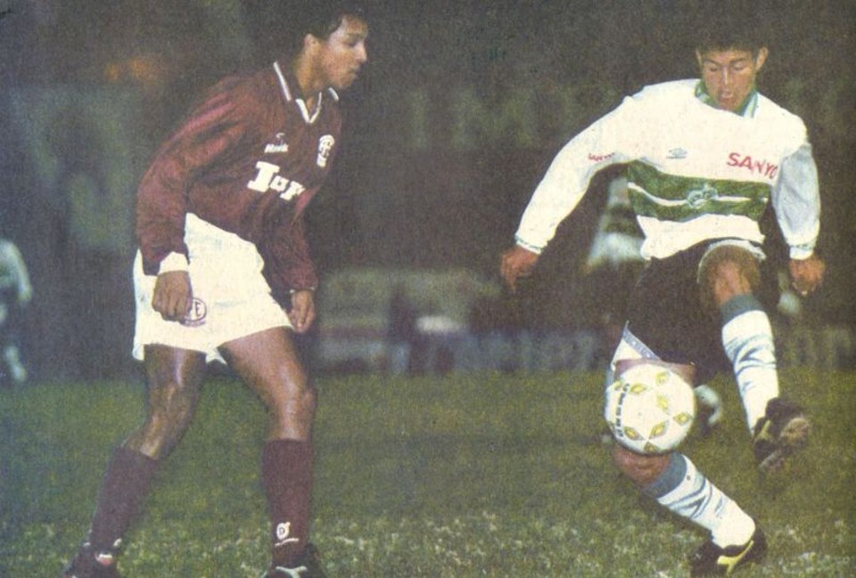 O então garotinho Alex ajudou a construir a goleada coxa-branca | Arquivo/ Gazeta do Povo