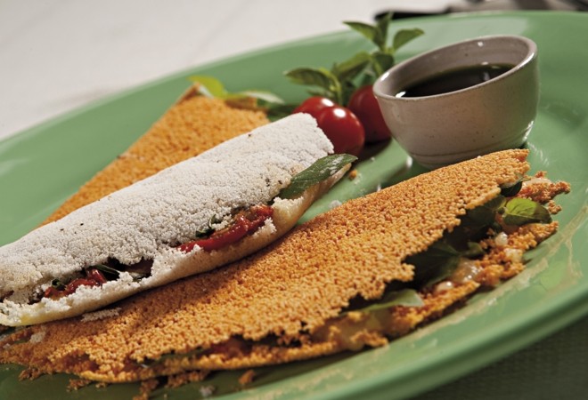 A tapioca é um preparo clássico. Esta, foi elaborada pela chef Gabriela Carvalho | 