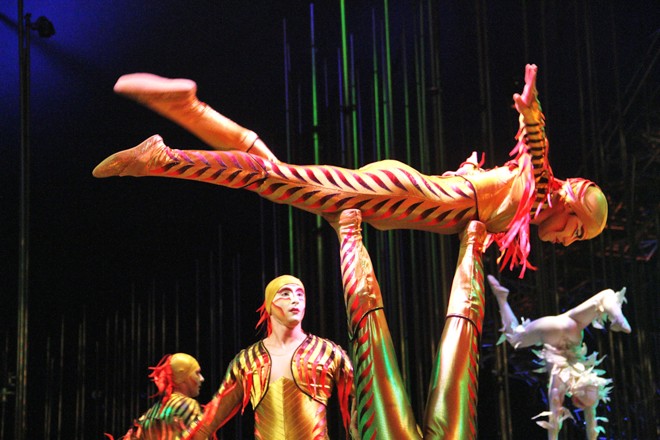 Ensaio do espetáculo Varekai | 