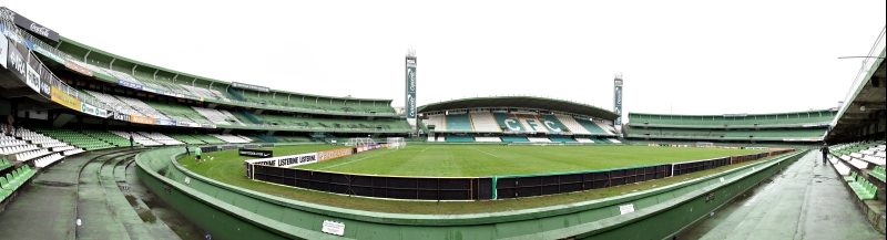 Visão panorâmica do Estádio Couto Pereira: Coritiba tem mais uma vez a oportunidade de erguer o troféu da Copa do Brasil dentro de casa | Antônio More/ Gazeta do Povo