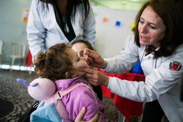 Mais de 108 mil crianças foram imunizadas | Maurilio Cheli/ SMCS/ Divulgação