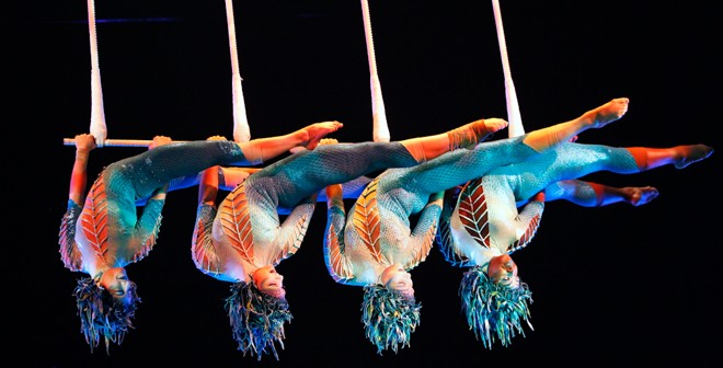 Ensaio do espetáculo Varekai | 