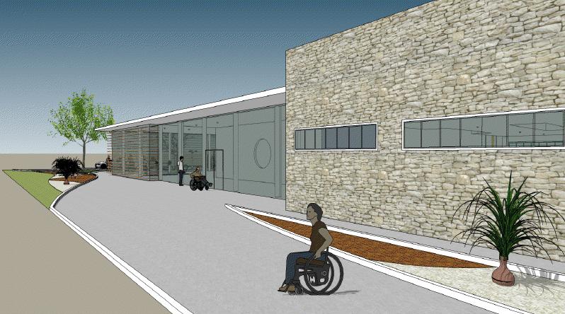 O local abrigará uma quadra, uma piscina e uma academia  todas adaptadas para a prática esportiva paraolímpica | CMDPD/Divulgação