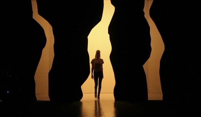 Detalhe do desfile da Animale no São Paulo Fashion Week |