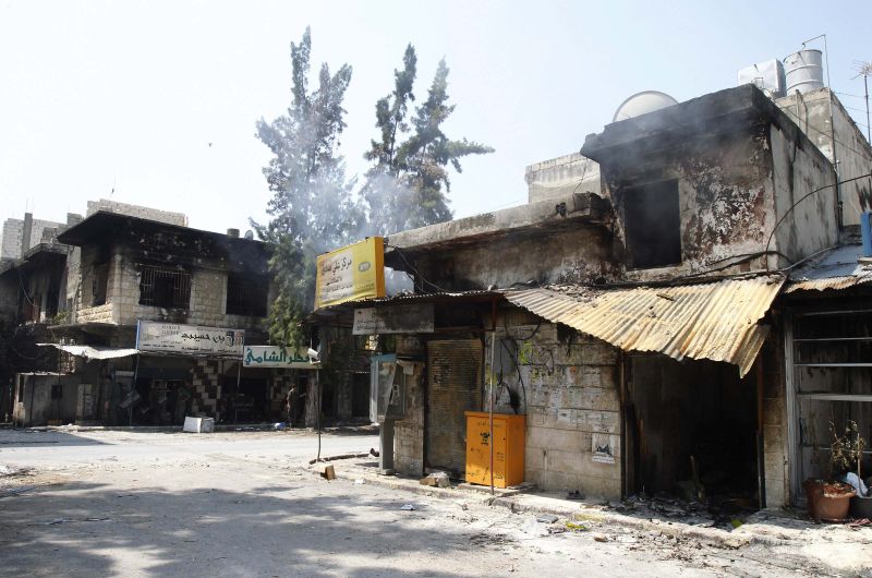 Nos últimos dias, Hafa e as aldeias arredores foram palco de duros combates entre as forças governamentais do regime de Damasco e grupos armados opositores | REUTERS/Khaled al-Hariri