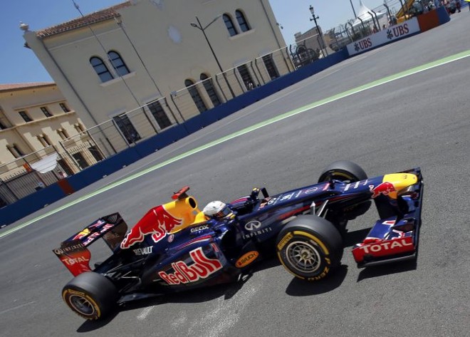O alemão Sebastian Vettel largará na pole pela terceira vez no ano |
