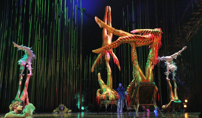 Ensaio do espetáculo Varekai | 