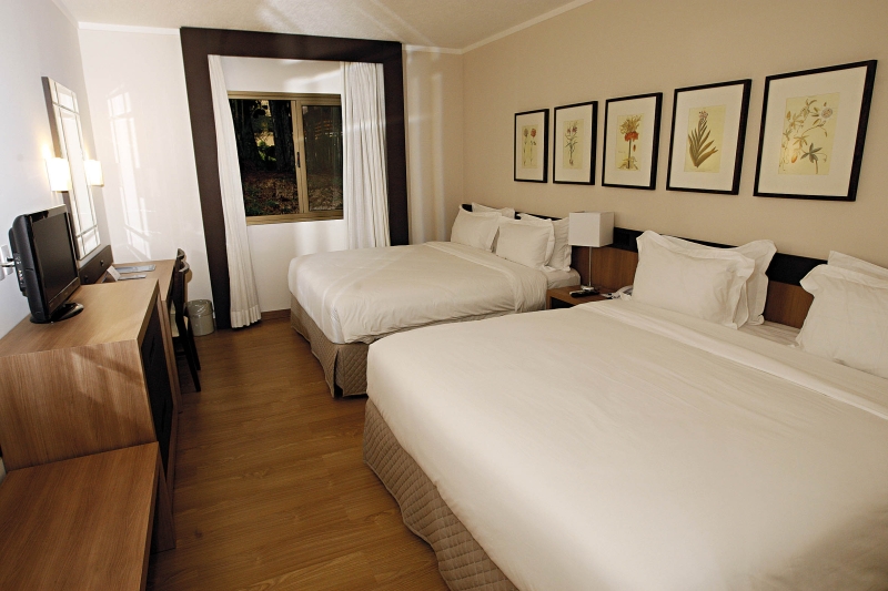 Interior de um dos 150 apartamentos do Mabu & Resort inaugurados no início deste ano | Christian Rizzi/ Gazeta do Povo