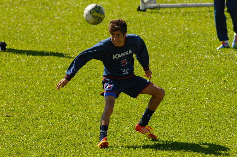 Luisinho está fora do jogo do Paraná contra o São Caetano | Daniel Caron / Gazeta do Povo