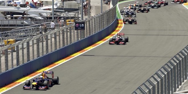 Primeira volta do GP da Europa | 