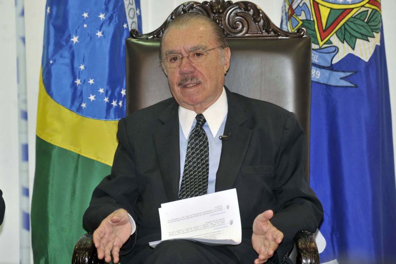 Sarney: colocou PEC na pauta de votação após parlamentares ameaçarem obstruir votações no plenário | José Cruz/ABr