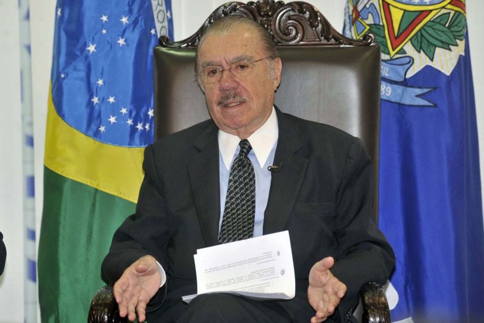 Sarney: colocou PEC na pauta de votação após parlamentares ameaçarem obstruir votações no plenário | José Cruz/ABr