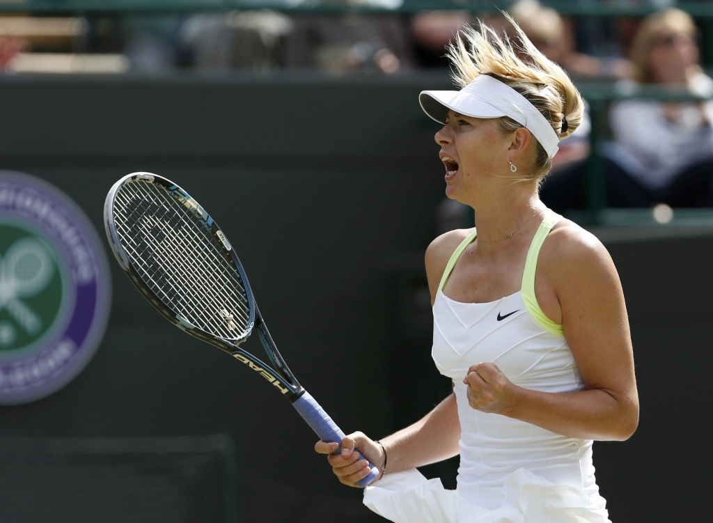 Sharapova está nas oitavas em wimbledon | Suzanne Plunkett / Reuters