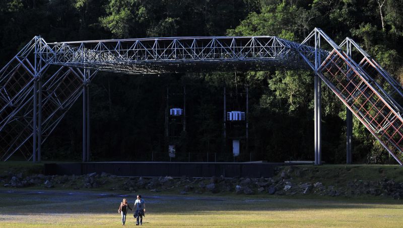 Na próxima fase serão analisadas as propostas econômicas das empresas e em seguida a qualificação da empresa vencedora que vai cuidar dos espaços culturais como a Pedreira Paulo Leminski | Daniel Caron/Gazeta do Povo