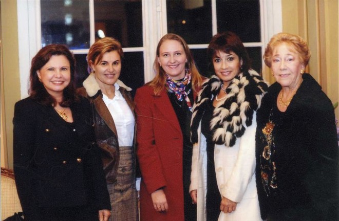 Lucia Durães, Bettina Muradas, Fernanda Petter, Zilda Beltrão Fraletti e Tuti Bauer |