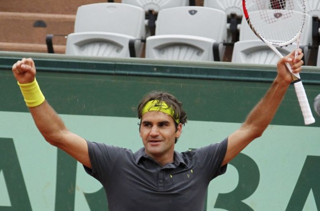 Roger Federer virou o jogo contra Juan Martín del Potro e está na semifinal de Roland Garros | Reuters