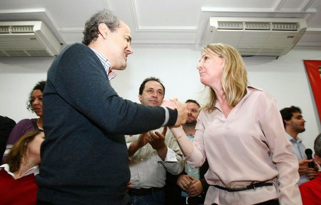Mirian Gonçalves é vice na chapa do candidato à prefeitura da capital Gustavo Fruet | Hugo Harada / Gazeta do Povo